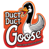 Duct Duct Goose logo featuring a cartoon goose, symbolizing the business's focus on welding and metalwork techniques.