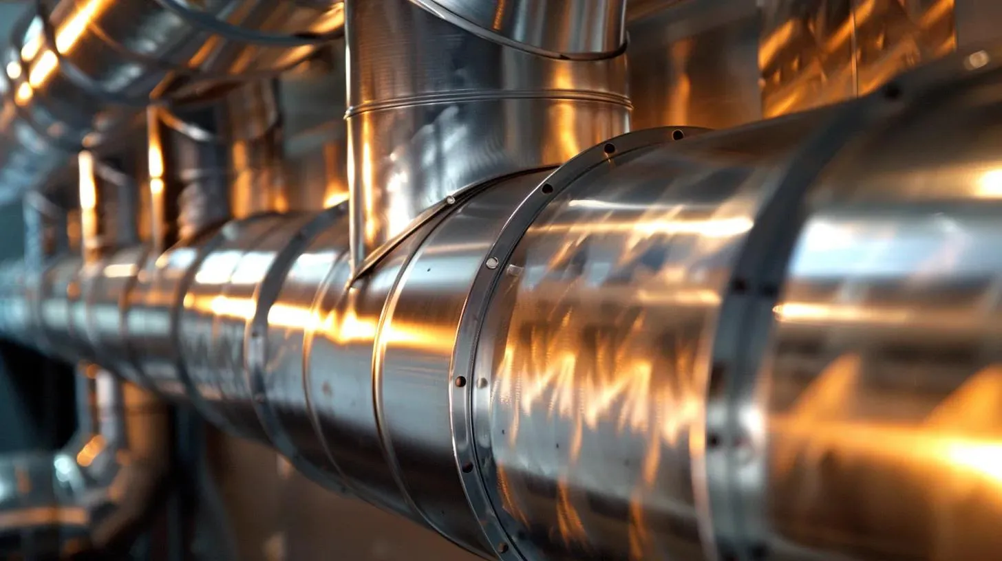 HVAC sheet metal fabrication