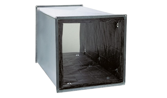 Sound-insulated ductwork with advanced insulation materials designed for efficient airflow and noise reduction, tailored for HVAC systems in Maple Ridge.